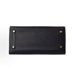 HERMES Birkin 30 Gold buckle platinum handbag 30 Women\'s Edition 89 Noir Black